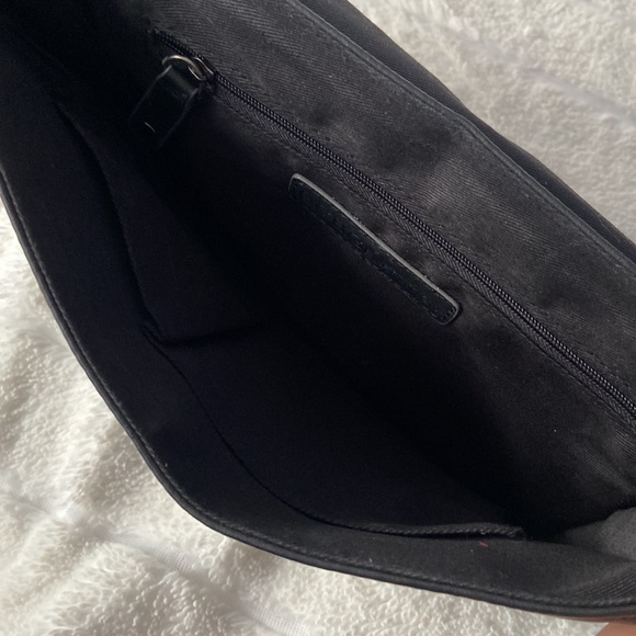 BCBGeneration Black Envelope Clutch - Picture 4 of 5